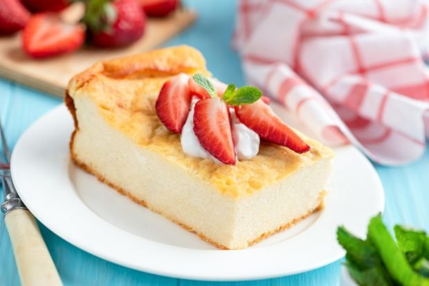 Cottage cheese casserole with semolina without eggs – a simple and delicious recipe, how to cook step by step