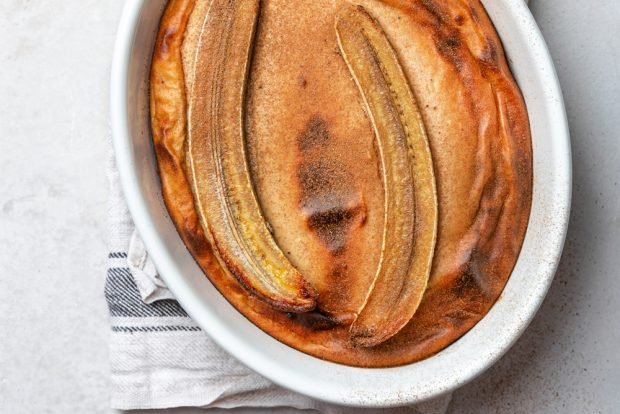 Cottage cheese casserole with bananas and cinnamon – a simple and delicious recipe, how to cook step by step