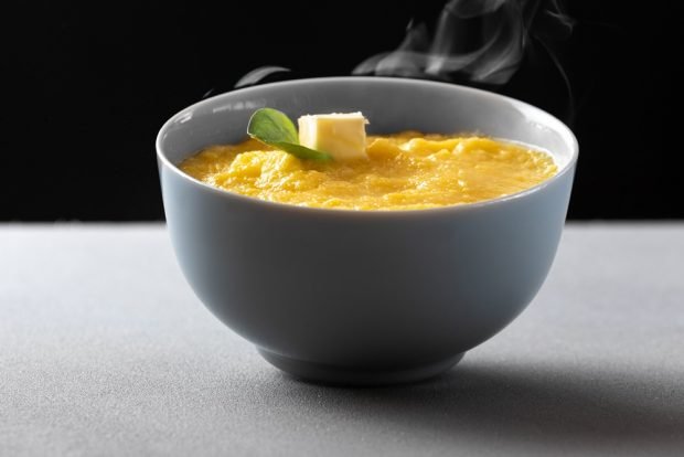 Corn porridge with cottage cheese – a simple and delicious recipe, how to cook step by step