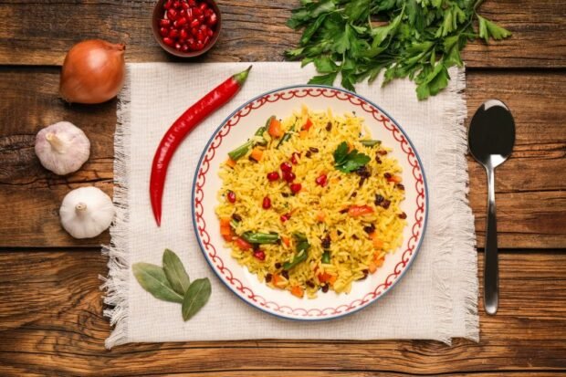 Pilaf with barberry and pomegranate – a simple and delicious recipe, how to cook step by step