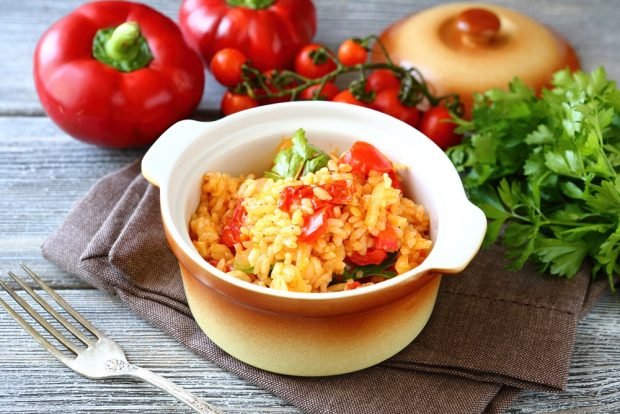 Rice with vegetables in pots – a simple and delicious recipe, how to cook step by step