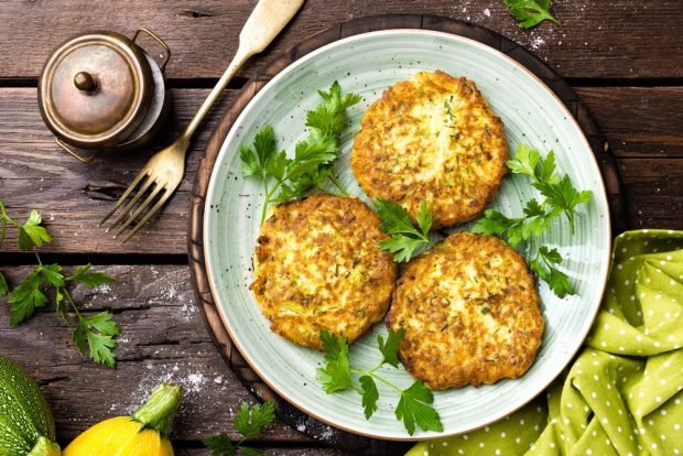 Zucchini and cauliflower pancakes – a simple and delicious recipe, how to cook step by step