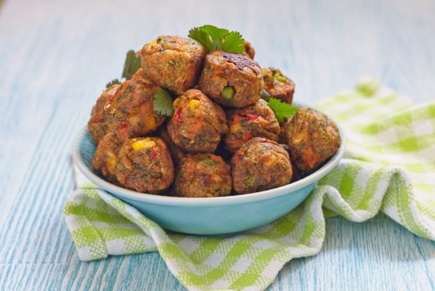 Vegetarian meatballs made of chickpeas, carrots and corn – a simple and delicious recipe, how to cook step by step