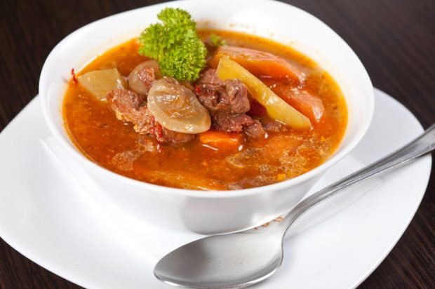 Pork and vegetable soup – a simple and delicious recipe, how to cook step by step