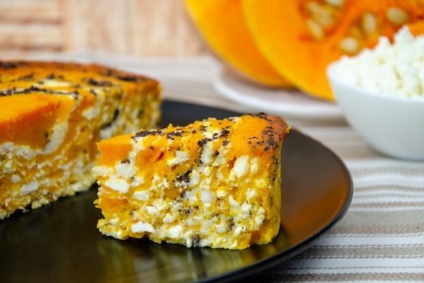 Cottage cheese casserole with pumpkin and grainy cottage cheese – a simple and delicious recipe, how to cook step by step