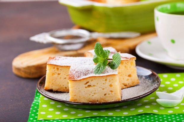 Classic cottage cheese casserole