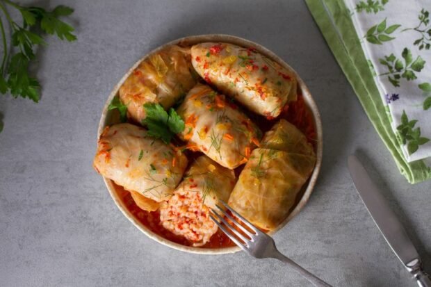 Stuffed turkey stuffed cabbage rolls – a simple and delicious recipe, how to cook step by step