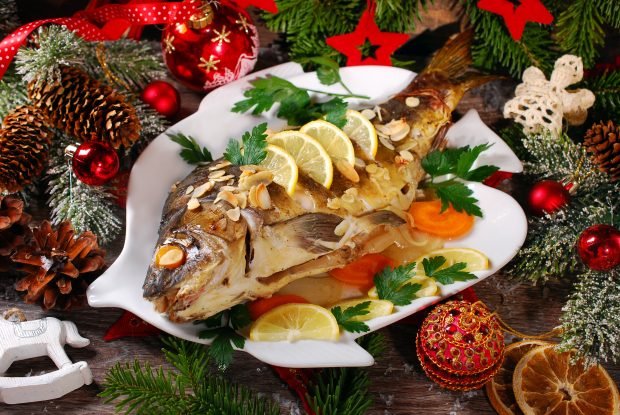 Stuffed carp is a simple and delicious recipe how to cook step by step