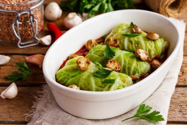 Cabbage rolls with meat and mushrooms – a simple and delicious recipe, how to cook step by step