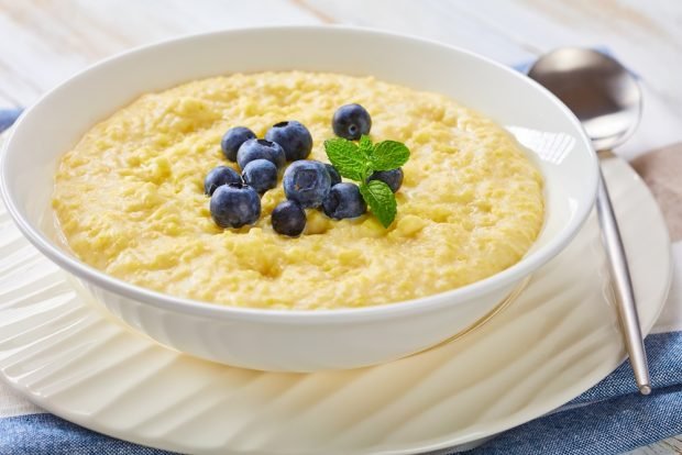 Milk millet porridge is a simple and delicious recipe, how to cook step by step