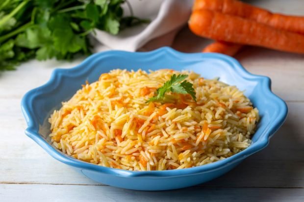 Vegetarian pilaf with carrots and spices in a slow cooker – a simple and delicious recipe, how to cook step by step