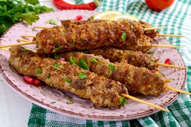 Classic lula kebab is a simple and delicious recipe how to cook step by step