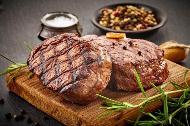 Grilled beef steaks are a simple and delicious recipe, how to cook step by step