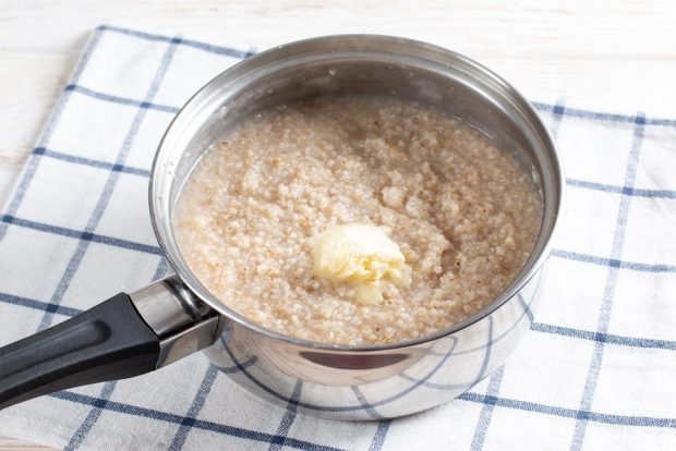 Barley porridge with butter and egg – a simple and delicious recipe, how to cook step by step