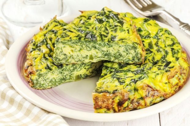 Omelet with spinach and herbs in a slow cooker – a simple and delicious recipe, how to cook step by step