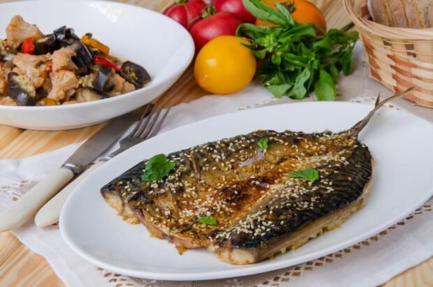 Mackerel fillet baked in the oven – a simple and delicious recipe, how to cook step by step