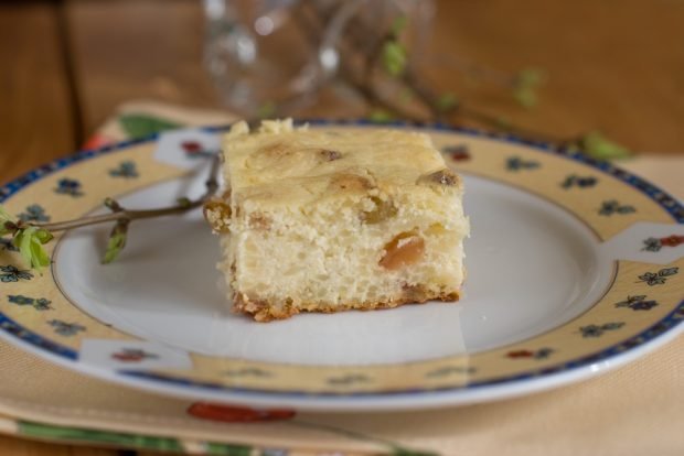 Cottage cheese casserole with vermicelli and raisins – a simple and delicious recipe, how to cook step by step