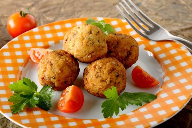 Deep–fried fish meatballs - a simple and delicious recipe, how to cook step by step