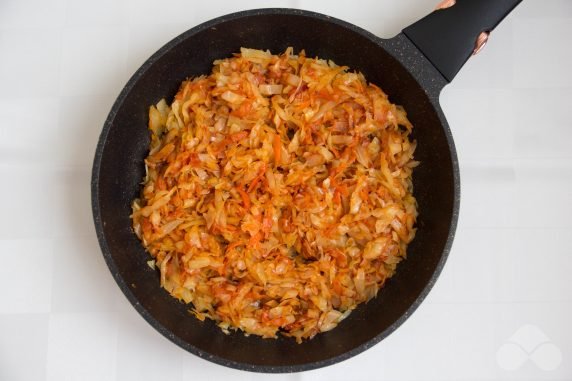 Cabbage soup : photo of recipe preparation, step 2