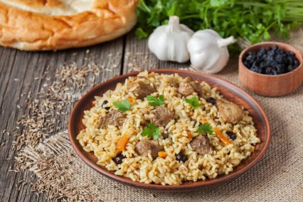 Pilaf with pork and barberry – a simple and delicious recipe, how to cook step by step