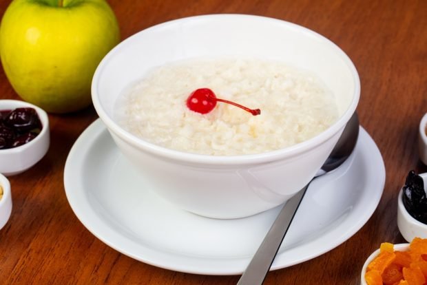 Rice porridge in the microwave with cream – a simple and delicious recipe, how to cook step by step