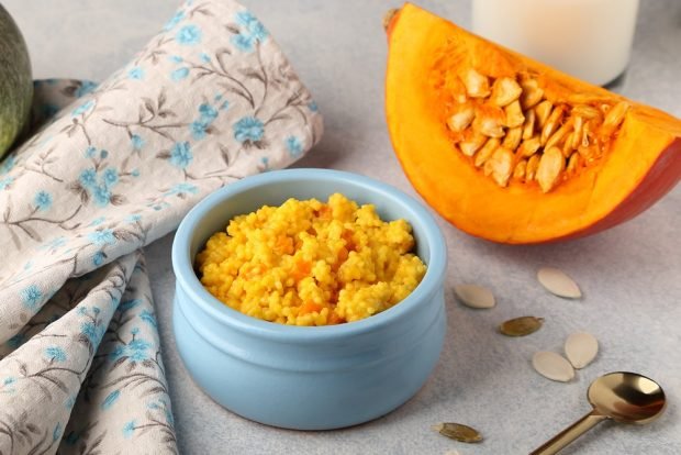 Millet porridge with pumpkin on milk in a slow cooker – a simple and delicious recipe, how to cook step by step