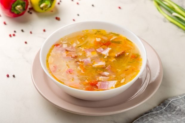 Pea soup with smoked meat and bacon – a simple and delicious recipe, how to cook step by step