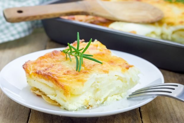 Potato casserole with milk and cheese – a simple and delicious recipe, how to cook step by step