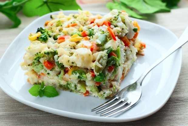 Cauliflower casserole with vegetables – a simple and delicious recipe, how to cook step by step