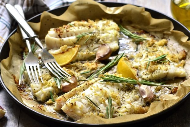 Baked cod with ginger and zest is a simple and delicious recipe, how to cook step by step