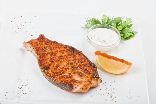 Sturgeon on the grill is a simple and delicious recipe, how to cook step by step