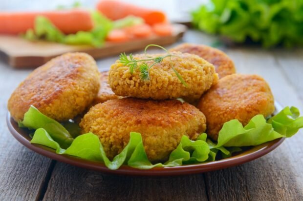 Carrot cutlets in breadcrumbs – a simple and delicious recipe, how to cook step by step