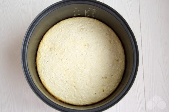 Cottage cheese casserole made of granular cottage cheese: photo of recipe preparation, step 4 Cottage cheese casserole made of granular cottage cheese: photo of recipe preparation, step 4