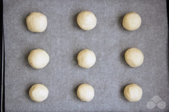 Cottage cheese cookies on rice flour: photo of recipe preparation, step 3