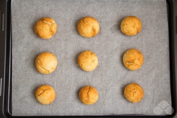 Cottage cheese cookies on rice flour: photo of recipe preparation, step 4