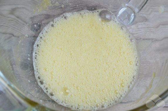 Sponge cookies with lemon zest: photo of recipe preparation, step 1