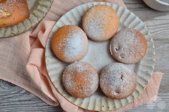 Sponge cookies with lemon zest: photo of recipe preparation, step 5