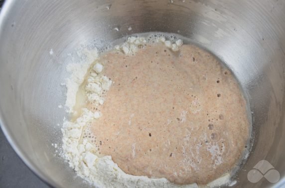 Rye sourdough bread: photo of recipe preparation, step 2