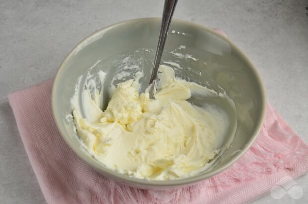 Puffs with apricots and mascarpone: photo of recipe preparation, step 2