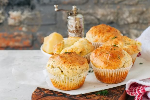 Muffins with herbs – a simple and delicious recipe, how to cook step by step