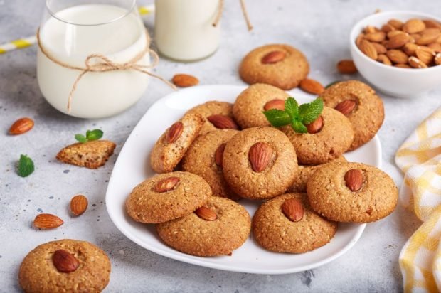 Cookies with almonds – a simple and delicious recipe, how to cook step by step