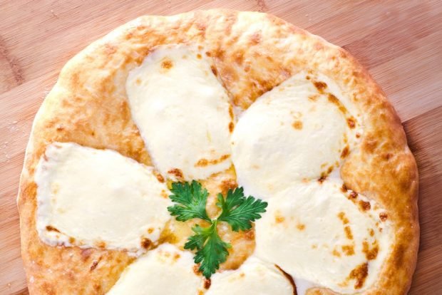 Khachapuri with suluguni in a frying pan is a simple and delicious recipe, how to cook step by step