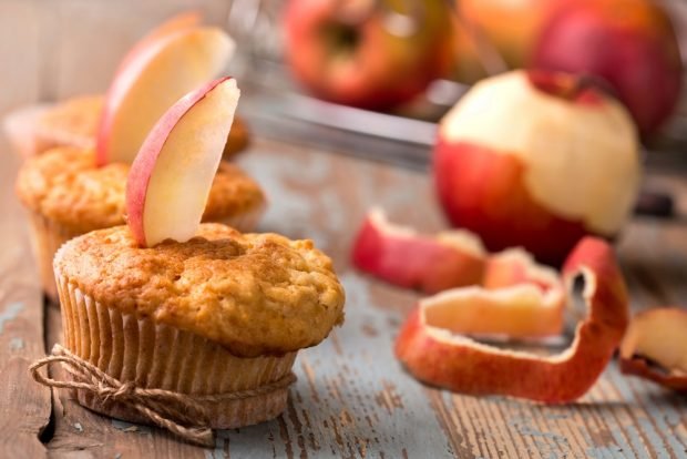 Apple cupcakes – a simple and delicious recipe, how to cook step by step