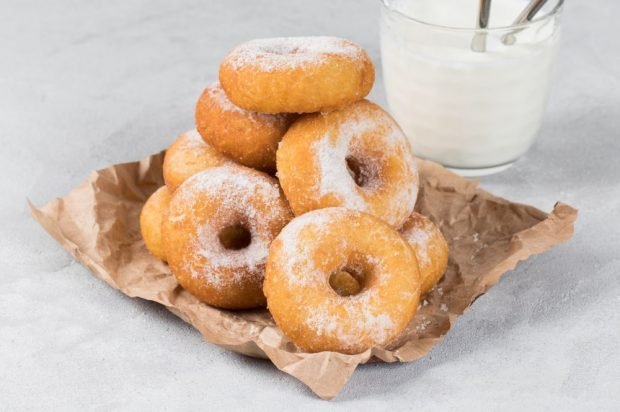 Soft doughnuts without yeast – a simple and delicious recipe, how to cook step by step