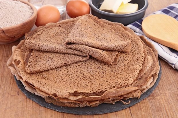 Buckwheat flour pancakes – a simple and delicious recipe, how to cook step by step