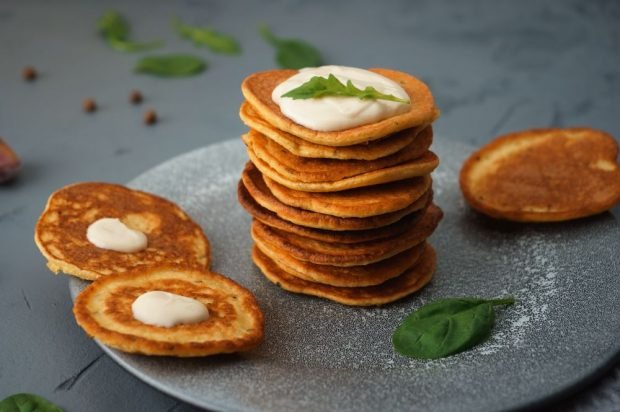 Salted pumpkin pancakes – a simple and delicious recipe, how to cook step by step