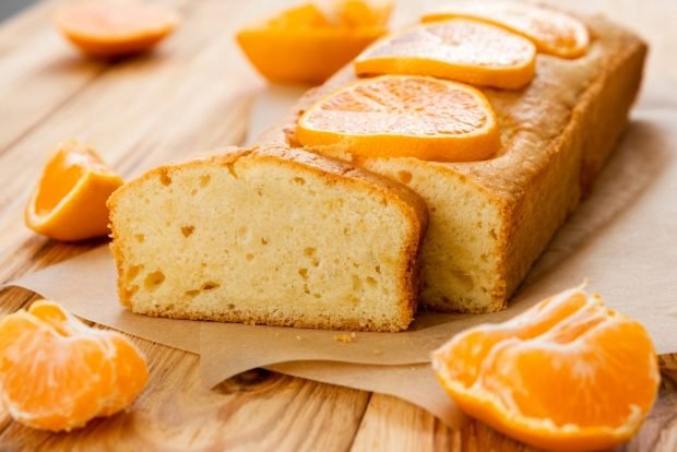 English orange pie is a simple and delicious recipe, how to cook step by step