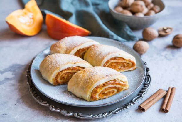 Pumpkin and cinnamon puffs – a simple and delicious recipe, how to cook step by step