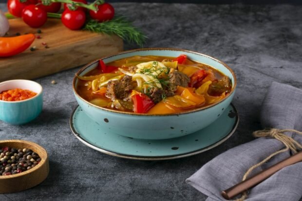 Lagman with beef is a simple and delicious recipe, how to cook step by step