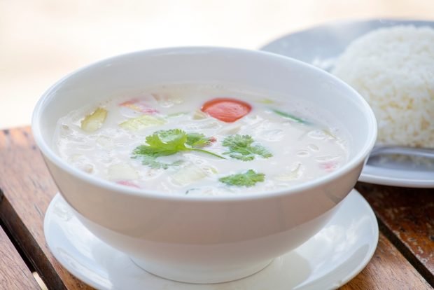 Milk soup with vegetables is a simple and delicious recipe, how to cook step by step